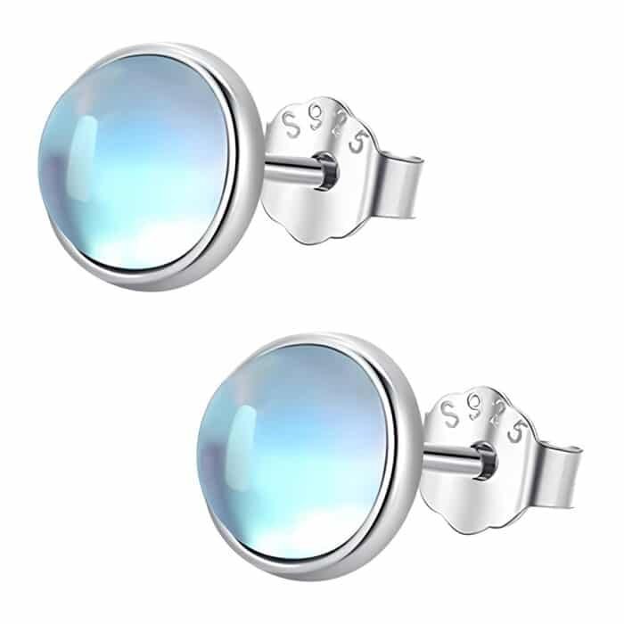 Boucles d'oreilles pierre de lune