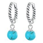 Boucles d'oreilles turquoise